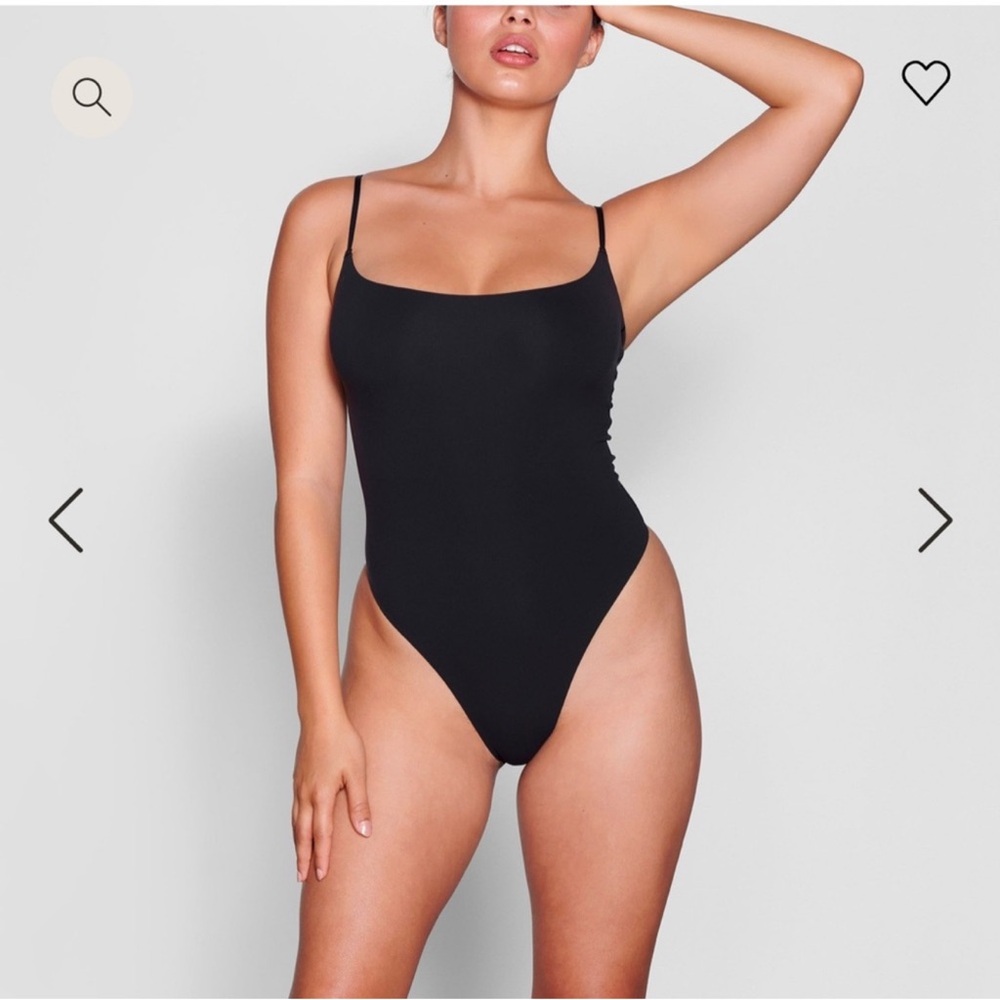 SKIMS Fits Everybody Cami Thong Bodysuit